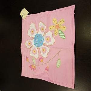Pottery Barn Kids, 16x16 Flower Patches Pillow Sham BNWT